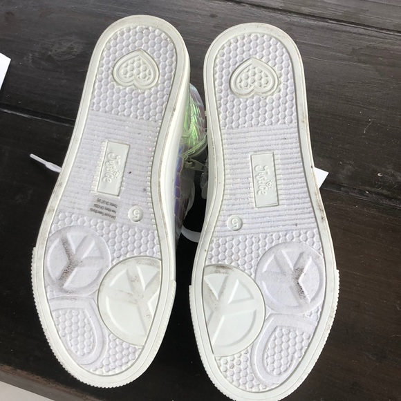 holo croc high top sneaker